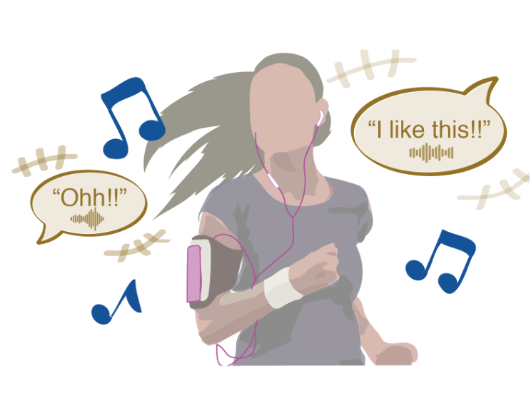 thumbnail of the project,見えなくても一緒に楽しめる音楽ライブ向け副音声インタフェース